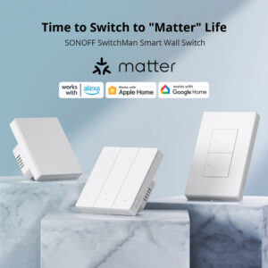 SONOFF SwitchMan Smart Wall Switch-M5 Matter (White)